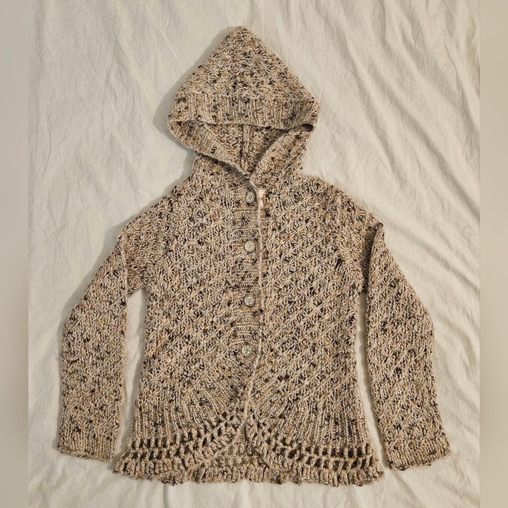 Cozy Knit Hooded Cardigan